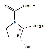 (2S,3R)-3-羟基-1,2-吡咯烷二甲酸 1-叔丁酯