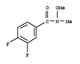 3,4-二氟-N-甲氧基-N-甲基苯甲酰胺