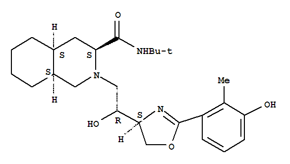 (3S,4aS,8aS)-2-[(2R)-2-[(4S)-2-[3-羟基-2-甲基苯基]-4,5-二氢恶唑-4-基]-2-羟乙基]十氢异喹啉-3-甲酸叔丁酰胺