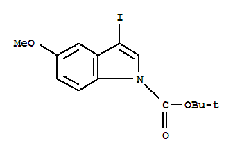 3-碘-5-甲氧基吲哚-1-羧酸叔丁酯