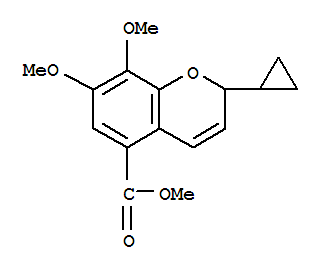 2-环丙基-7,8-二甲氧基-2H-苯并吡喃-5-甲酸甲酯