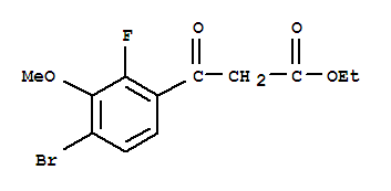 3-(4-溴-2-氟-3-甲氧基)苯基-3-氧代-丙酸乙酯