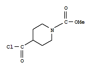 4-氯羰基-1-哌啶甲酸甲酯