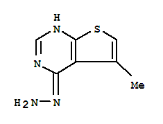 4-肼基-5-甲基噻吩基嘧啶