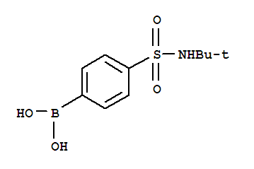 4-硼苯磺酰胺叔丁酯
