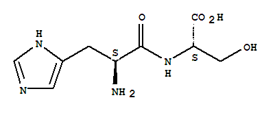 (S)-2-((S)-2-氨基-3-(1H-咪唑-4-基)丙酰胺基)-3羟基丙酸