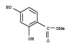 2,4-二羟基苯甲酸甲酯  4-羟基水杨酸甲酯
