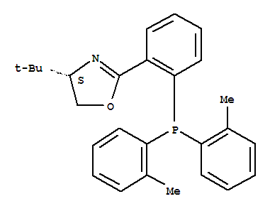 (S)-2-[2-[双(2-甲苯基)膦]苯基]-4-叔丁基-2-噁唑啉
