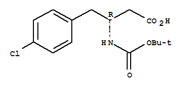 (R)-N-叔丁氧羰基-3-氨基-4-(4-氯苯基)丁酸