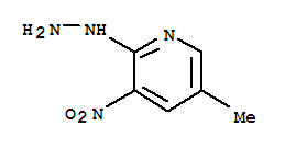 2-肼基-5-甲基-3-硝基砒啶