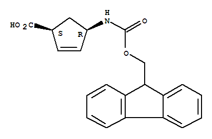 (1S,4R)-4-((((9H-芴-9-基)甲氧基)羰基)氨基)环戊-2-烯基羧酸