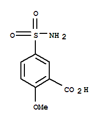 2-甲氧基-5-磺酰苯甲酸