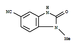 1-甲基-2-氧代-3H-苯并咪唑-5-甲腈