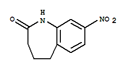 8-硝基-1,3,4,5-四氢-2H-1-苯并吖庚因-2-酮