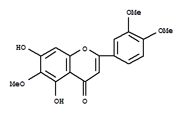 2-(3,4-二甲氧基苯基)-5,7-二羟基-6-甲氧基-4H-苯并吡喃-4-酮