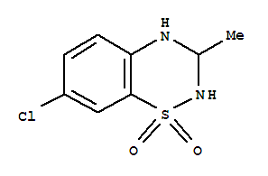 7-氯-3-甲基-3,4-二氢-2H-1,2,4-苯并噻二嗪 1,1-二氧化物