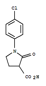 1-(4-氯苯基)-2-氧代吡咯烷-3-羧酸
