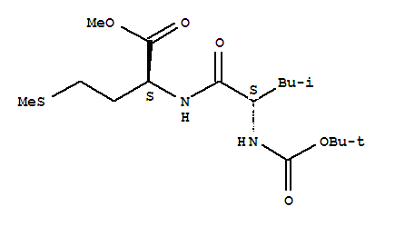 N-{[(2-甲基-2-丙基)氧基]羰基}-L-亮氨酰-L-蛋氨酸甲酯