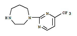 1-[4-(三氟甲基)嘧啶-2-]1,4-二氮杂庚烷