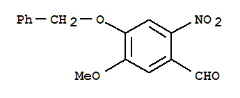 4-(苄氧基)-5-甲氧基-2-硝基苯甲醛