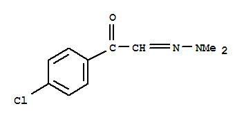 4'-氯-alpha-(二甲基亚肼基)苯乙酮