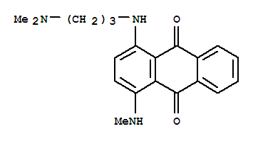 1-[[3-(二甲基氨基)丙基]氨基]-4-(甲基氨基)蒽醌