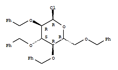氯 2,3,4,6-四-O-苄基-|á-D-吡喃葡萄糖苷