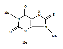 1,3,9-三甲基-8-硫代-7H-嘌呤-2,6-二酮