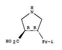 (3R,4R)-4-异丙基吡咯烷-3-羧酸