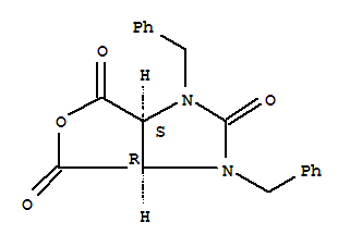 (顺式)-1,3-二苄基二氢-1H-呋喃并[3,4-d]咪唑-2,4,6(3H)-三酮