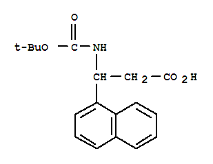 3-((叔丁氧羰基)氨基)-3-(萘-1-基)丙酸
