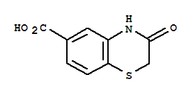 2H-1,4-苯并噻嗪-6-羧基lic酸, 3,4-二氢-3-氧代-