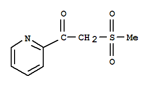 2-(甲基磺酰基)-1-(2-吡啶基)-乙酮