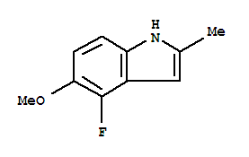 2-甲基-4-氟-5-甲氧基-1H-吲哚