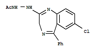 2-(2-乙酰肼基)-7-氯-5-苯基-2H-1,4-苯并二氮杂卓