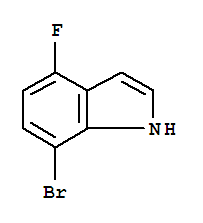 7-溴-4-氟吲哚