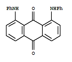 1,8-二(苯基氨基)-9,10-蒽二酮