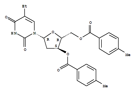 2'-脱氧-5-乙基-3',5'-二-O-(4-甲基苯甲酰)尿苷