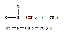 N-乙基-N-[(十七氟辛基)磺酰基]甘氨酸