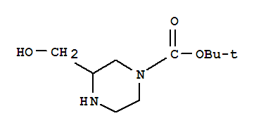 1-Boc-3-(羟甲基)哌嗪