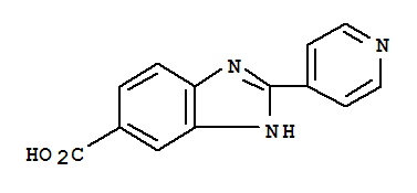 2-(4-吡啶基)苯并咪唑-6-羧酸