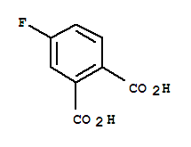 4-氟邻苯二甲酸; 4-氟-1,2-苯二甲酸