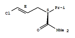 (2S,4E)-5-氯-N,N-二甲基-2-异丙基-4-戊烯酰胺; 阿利克仑-4