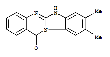 8,9-二甲基-6H-苯并咪唑并[2,3-b]喹唑啉-12-酮
