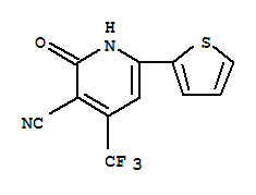 2-Hydroxy-6-(2-thienyl)-4-trifluoromethyl nicotinonitrile