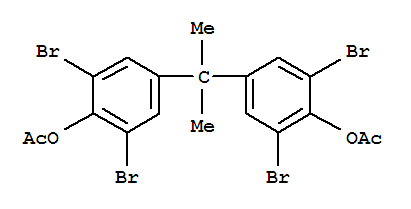 [4-[2-(4-乙酰氧基-3,5-二溴苯基)丙-2-基]-2,6-二溴苯基]乙酸酯