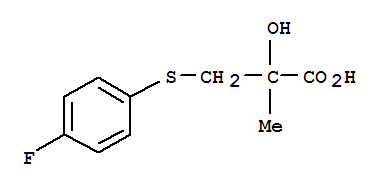 3-(4-氟苯巯基)-2-羟基-2-甲基丙酸