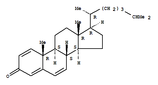 (8S,9S,10R,13R,14S,17R)-10,13-二甲基-17-[(2R)-6-甲基庚烷-2-基]-8,9,11,12,14,15,16,17-八氢环戊烯并[a]菲-3-酮