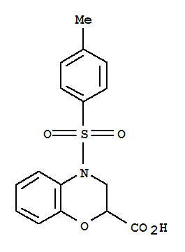 4-(4-甲基苯基)磺酰基-2,3-二氢-1,4-苯并恶嗪-2-羧酸