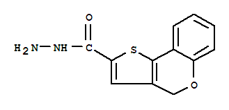 4H-[1]-苯并吡喃[4,3-b]噻吩-2-甲酸酰肼